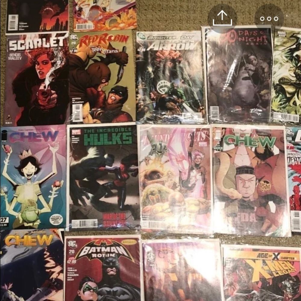 200 comic books